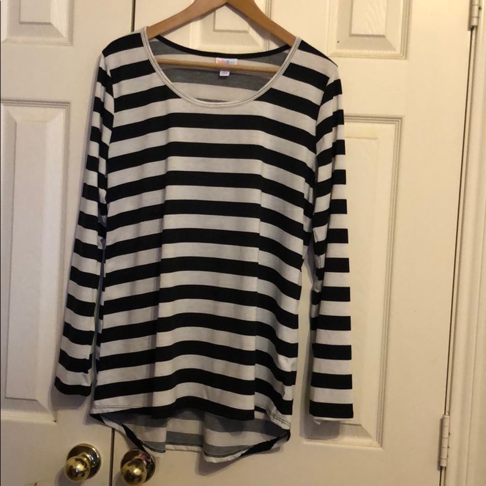 LuLaRoe Striped Tee
